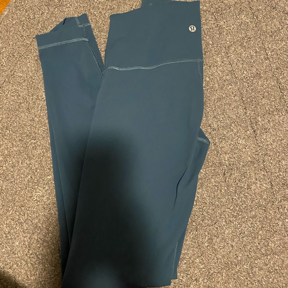 Blue Lululemon Leggings NEVER WORN